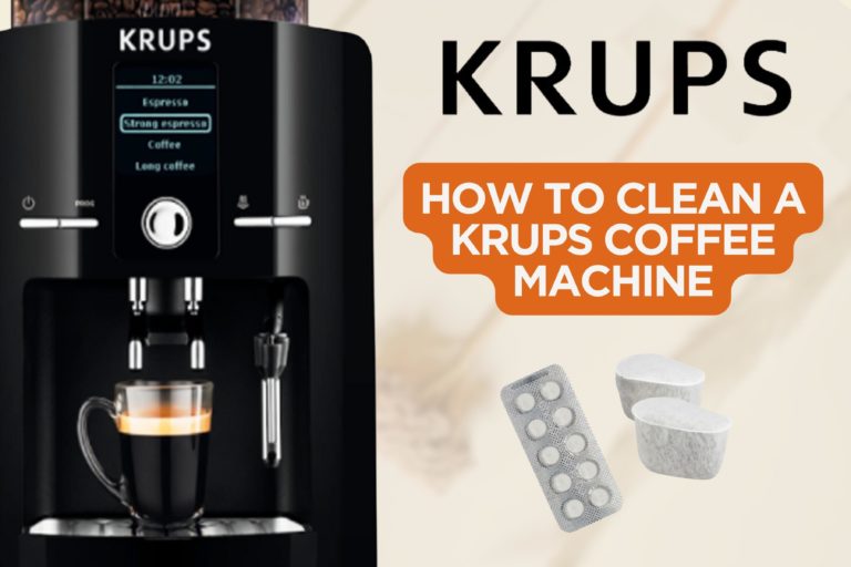How to clean a Krups Coffee Machine