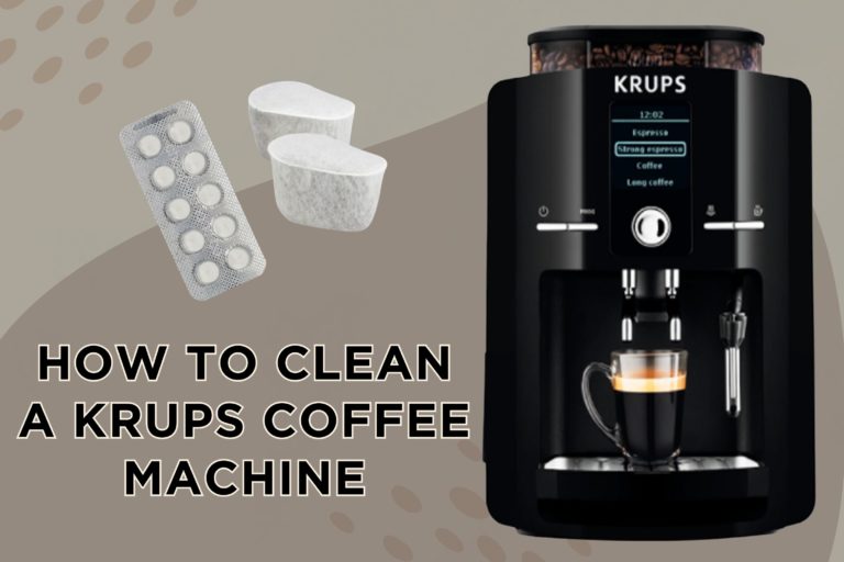 How to clean a Krups Coffee Machine