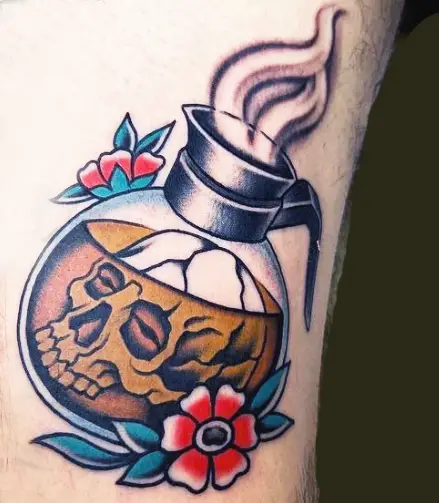 coffee jug tattoo