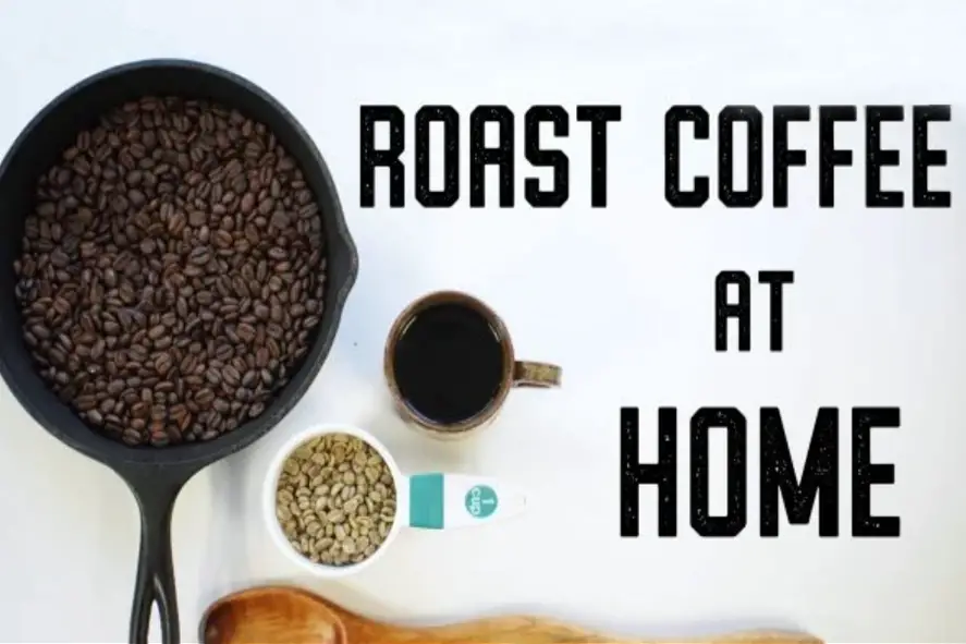 how to roast coffee at home