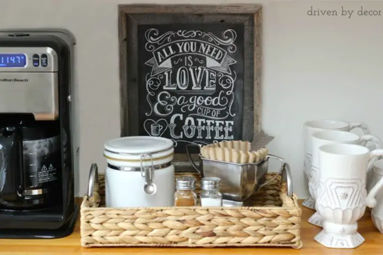 at home coffee station ideas